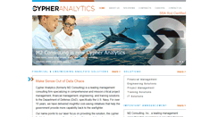 Desktop Screenshot of cypheranalytics.com